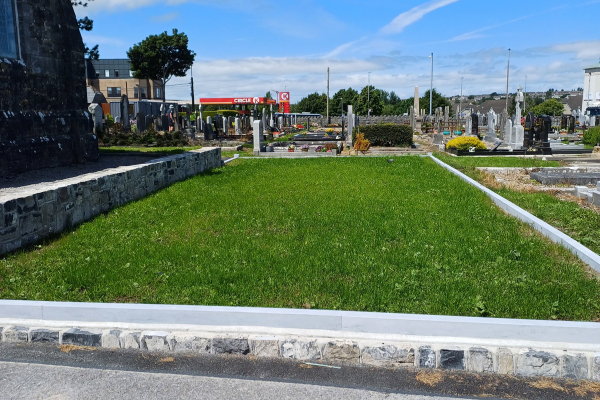 Leaba na Leanaí’ (Babies/Children’s bed) plot at Bohermore Cemetery