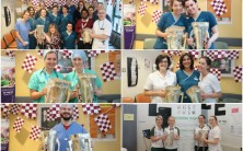 Liam pays his debut visit to University Hospital Galway