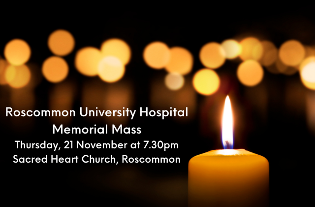 Roscommon University Hospital to hold Memorial Mass