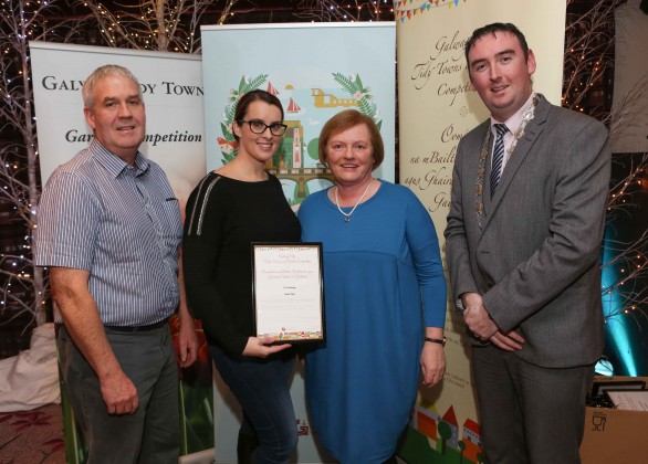 MPUH win Galway City Tidy Towns and Garden award for a second time