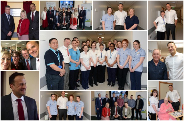 An Taoiseach Leo Varadkar opens 75 bed ward block at UHG