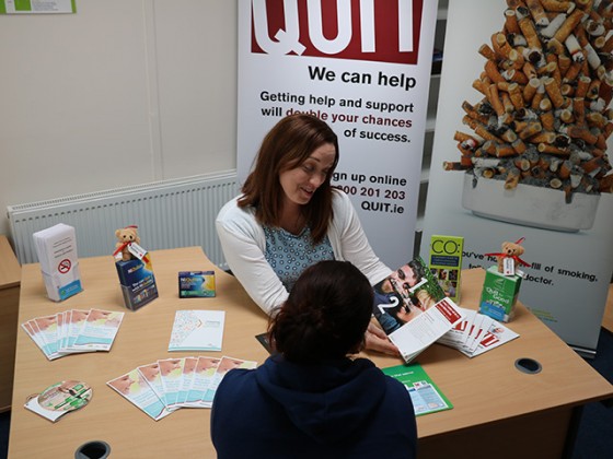 Do you want to quit smoking? Support to quit smoking is available at Galway University Hospitals