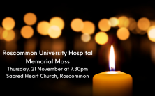 Roscommon University Hospital to hold Memorial Mass